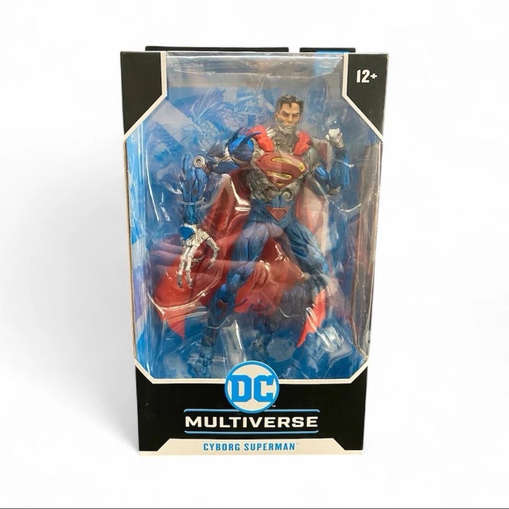 McFarlane DC Multiverse CYBORG SUPERMAN NEW 52 7" Action Figure IN HAND